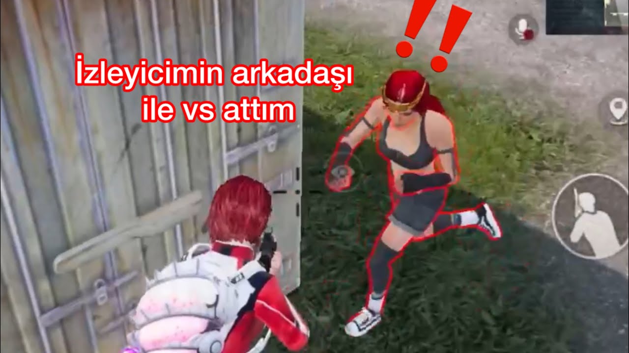 PUBG MOBİL | İZLEYİCİMİN LOBİYE ÇEKTİĞİ ÇOCUKLA VS ATTIM 😱🥶