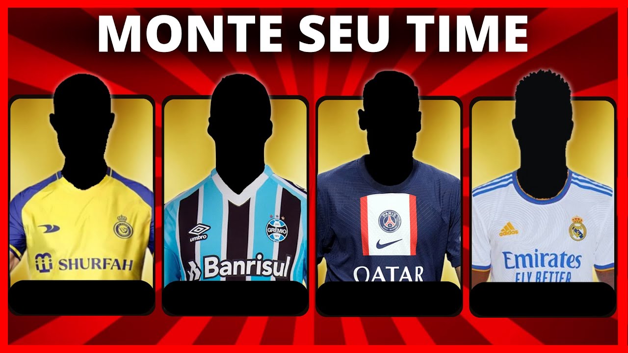 ADIVINHE O TIME DE FUTEBOL PELA NACIONALIDADE DOS JOGADORES - QUIZ DE  FUTEBOL 2023 