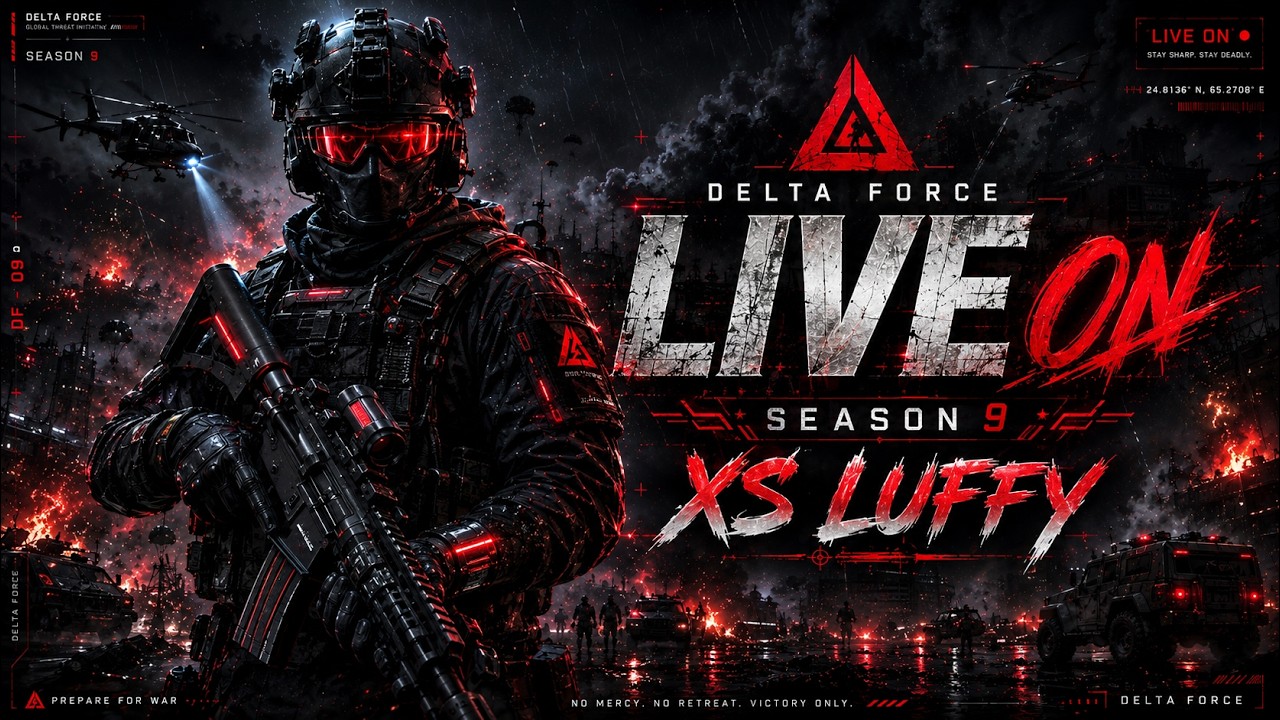 DELTA FORCE👑AO VIVO👑XS LUFFY👑TUDO SOBRE MODO EXTRAÇÃO👑JOGANDO