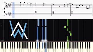 Alan Walker - The Spectre - Piano Tutorial