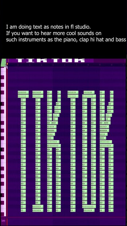 MIDI TIK TOK (What Tik Tok Sounds Like - MIDI Art & Keyboard) #shorts