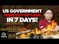 The US Government Runs Out of Cash in 7 Days. Prepare Now!