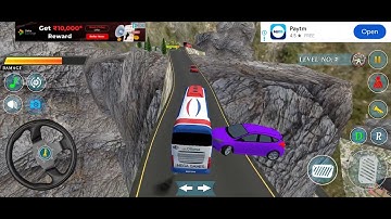 Real Coach Bus Simulator 3D - Bus Offroad Games 2026 - Bus Game Video Andriod Gameplay