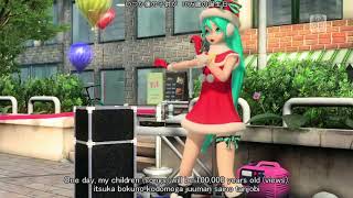 30fps  Love Words  Ai Kotoba   Hatsune Miku  Diva English Romaji Subtitles