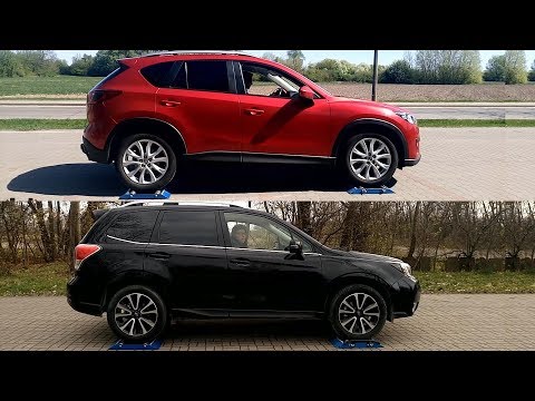 mazda-cx-5-awd-vs-subaru-forester-xt-s-awd---4x4-test-on-rollers