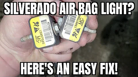 Air Bag Light On? Common Sensor Failure Replacement!