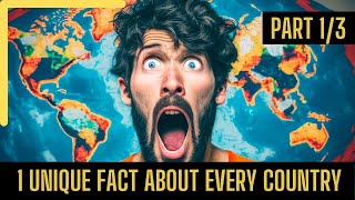 1 حقيقة غريبة عن كل بلد على وجه الأرض! 🌎 الجزء 1/3 # الحقائق #oddfacts