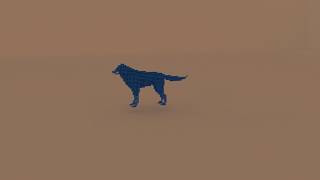 hyper realistic dog animation