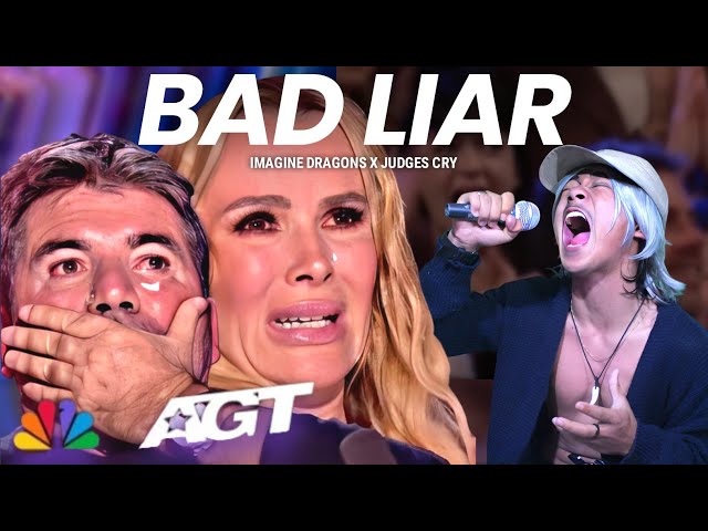 Simon Cowell cried | when they heard Bad Liar Song with the most amazing voice in America!! class=