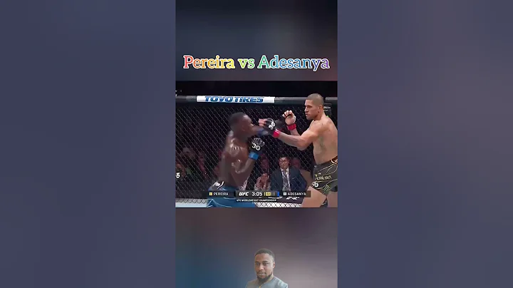 Alex Pereira vs israel Adesanya 2. #shorts #ufc