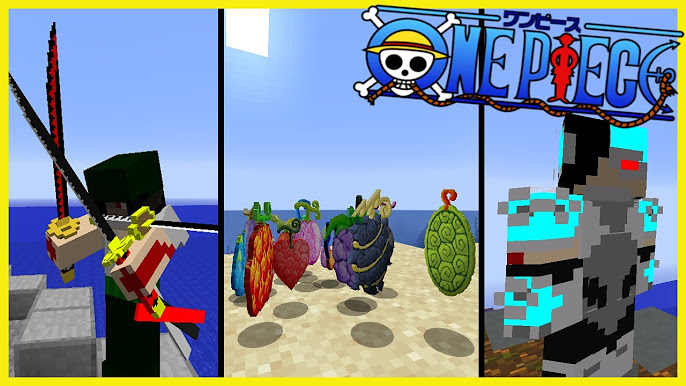 MY TYPE OF DEVIL FRUIT! ZUSHI ZUSHI NO MI! Minecraft One Piece Mod