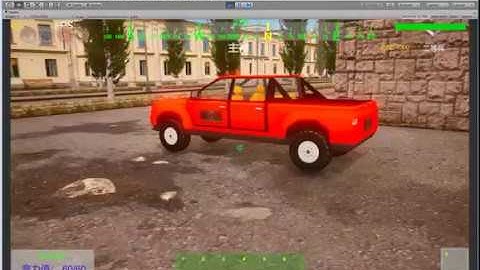 Driving car to kill zombies - Made by Unity3d