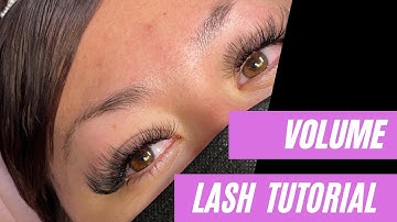 volume cateye Lash Tutorial  l Lash with me l