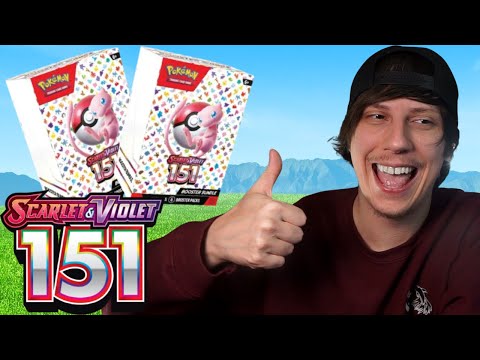 FIRST TIME Opening Pokemon 151 Booster Bundles