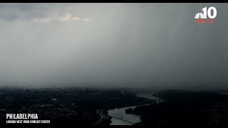 Weather Cameras Show Severe Storms Move Across Philly Region | NBC10 Philadelphia
