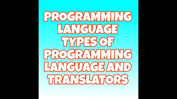 #01 what is programming language and its types |translator|