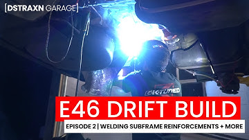 E46 Drift Build Part 2 - Condor Speed Shop Subframe Reinforcement E46 Install