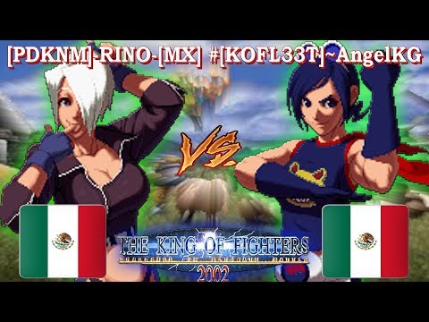 KOF 2002 - [PDKNM]-RINO-[MX] vs #[KOFL33T]~AngelKG
