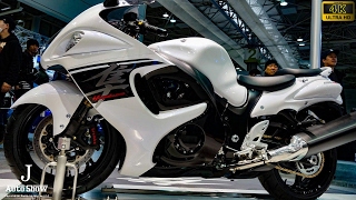 4k Suzuki Gsx1300r Hayabusa 17 スズキ 隼 17年モデル 大阪モーターサイクルショー17 Youtube