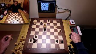 Chess - Playing a chess.com Bot on a DGT e-Board (Microsoft Edge)