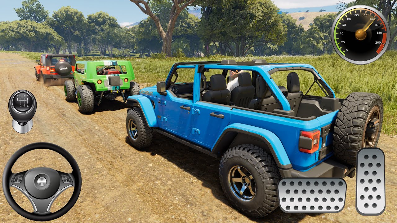 The Crew Motorfest - JEEP WRANGLER RUBICON & JEEP MOAB | 4x4 OFF-ROAD gameplay FHD
