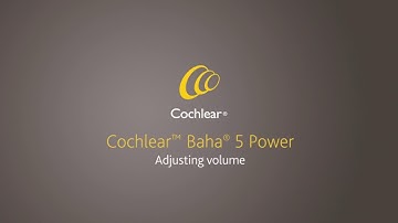 Baha 5 Power - Adjusting volume
