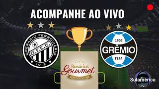 Ao Vivo Operário-Pr X Grêmio