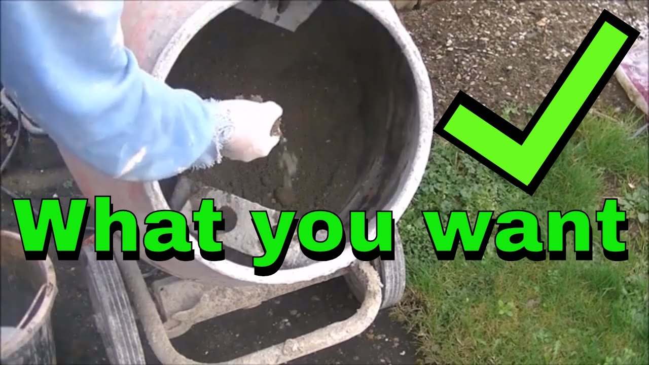 How To Make And Mix Floor Screed Youtube