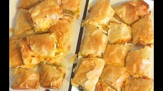 JINENE | بوراك في الفرن بأوراق فيلو : وصفة لذيذة جدا و تحضير سهل / Recette Bourek au Four PHYLLO