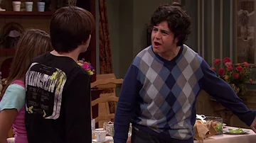 Drake & Josh - Drake & Lucy Continue Their Wrestling Match Downstairs, Ruining Josh’s Dinner