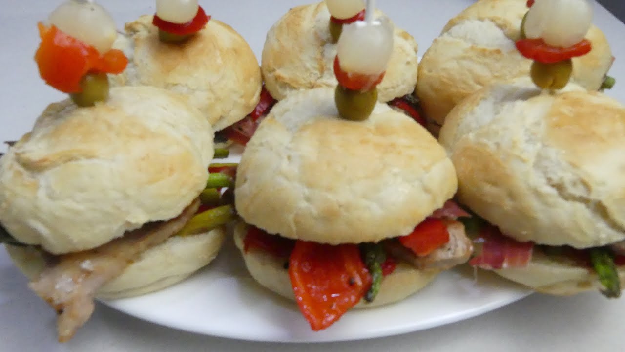 MONTADITOS  SEVILLANOS. EXPLOSIÓN DE SABORES.