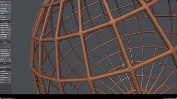 LightWave Model - Merged Pipes #1  (Truss)