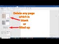 How to delete blank page in word 2010 2016 2013 2022