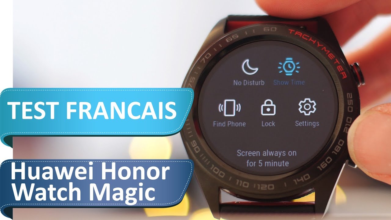 Honor Watch Magic : Test français + comparaison avec la Amazfit