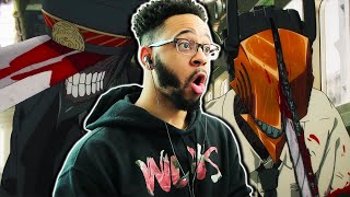 The Hunter and the Beast: Chainsaw VS Katana || Chainsaw Man - Episode 12 || REACTION