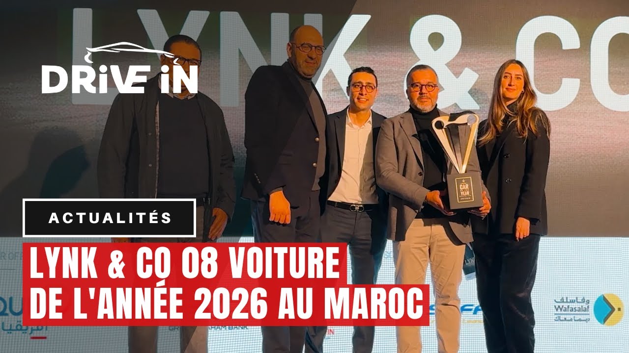 Lynk & Co 08 Voiture de l'Année 2026 au Maroc