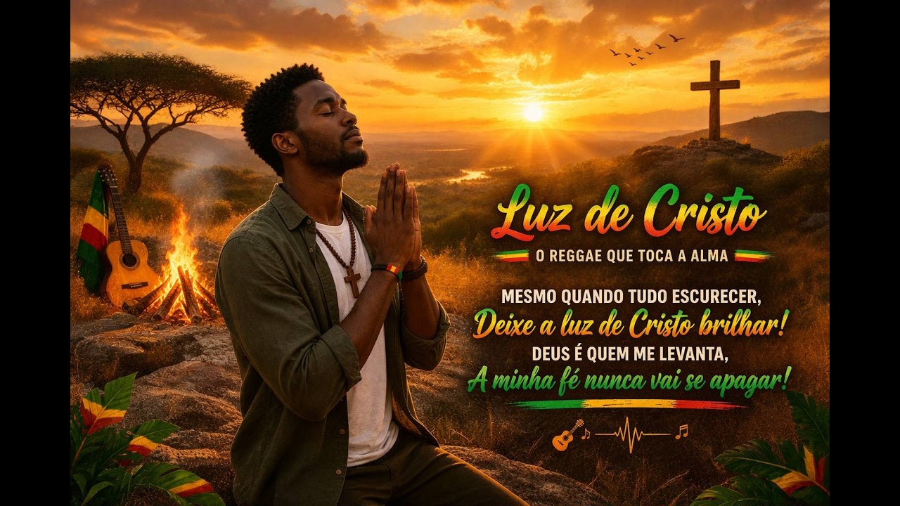 OUÇA ISSO QUANDO TUDO ESCURECER | Reggae Gospel Motivacional #