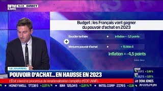 Pouvoir d'achat en hausse en 2023