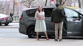 Behind the scenes of Disney+’s Disenchanted: Amy Adams and Patrick Dempsey kiss in New York