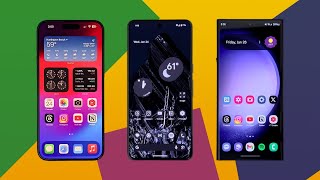 iOS 17 vs Android 14 vs One UI 6 - Which OS is the Best?!