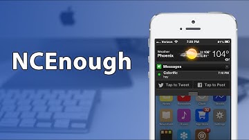 [Cydia Tweak] NCEnough - Shorten Notification Center Based On Its Contents