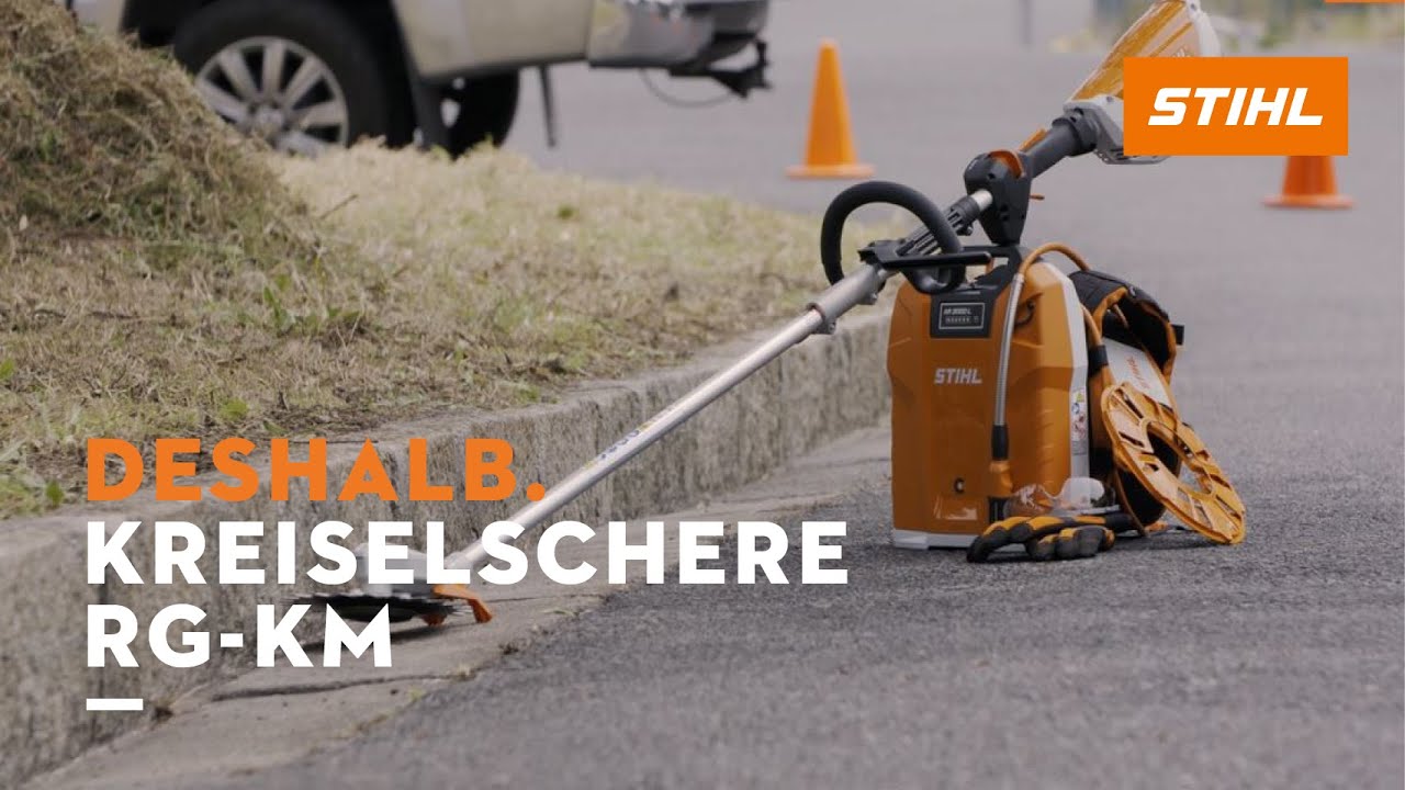 Unkrautentfernung einfach und schleuderarm Deshalb STIHL