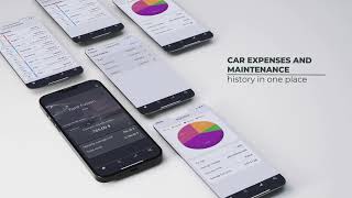 Car expenses tracker app overview screenshot 1