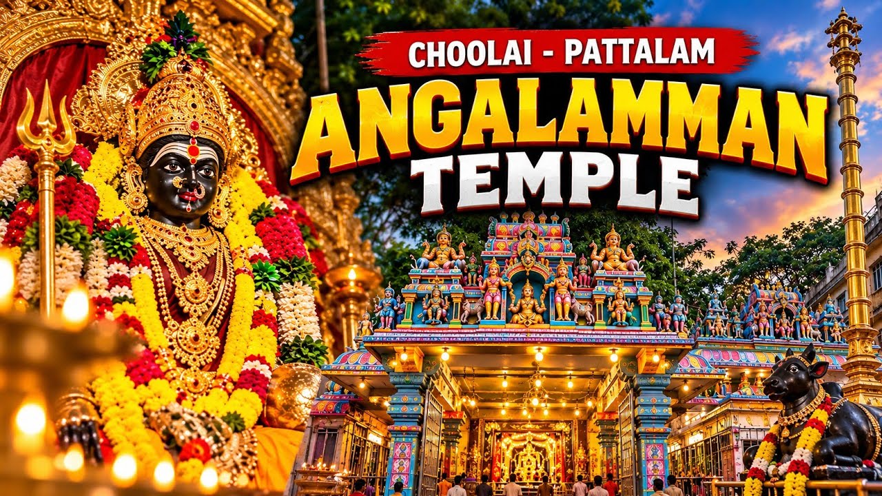 சென்னையின் பழமையான மற்றும் சிறப்புமிக்க அங்காளம்மன் திருக்கோவில் தரிசனம் ❤️✨