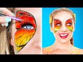 COOL MAKEUP TRANSFORMATION || VIRAL Beauty TikTok Hacks | Secret Huggy Wuggy SFX Tutorial by 123 GO!