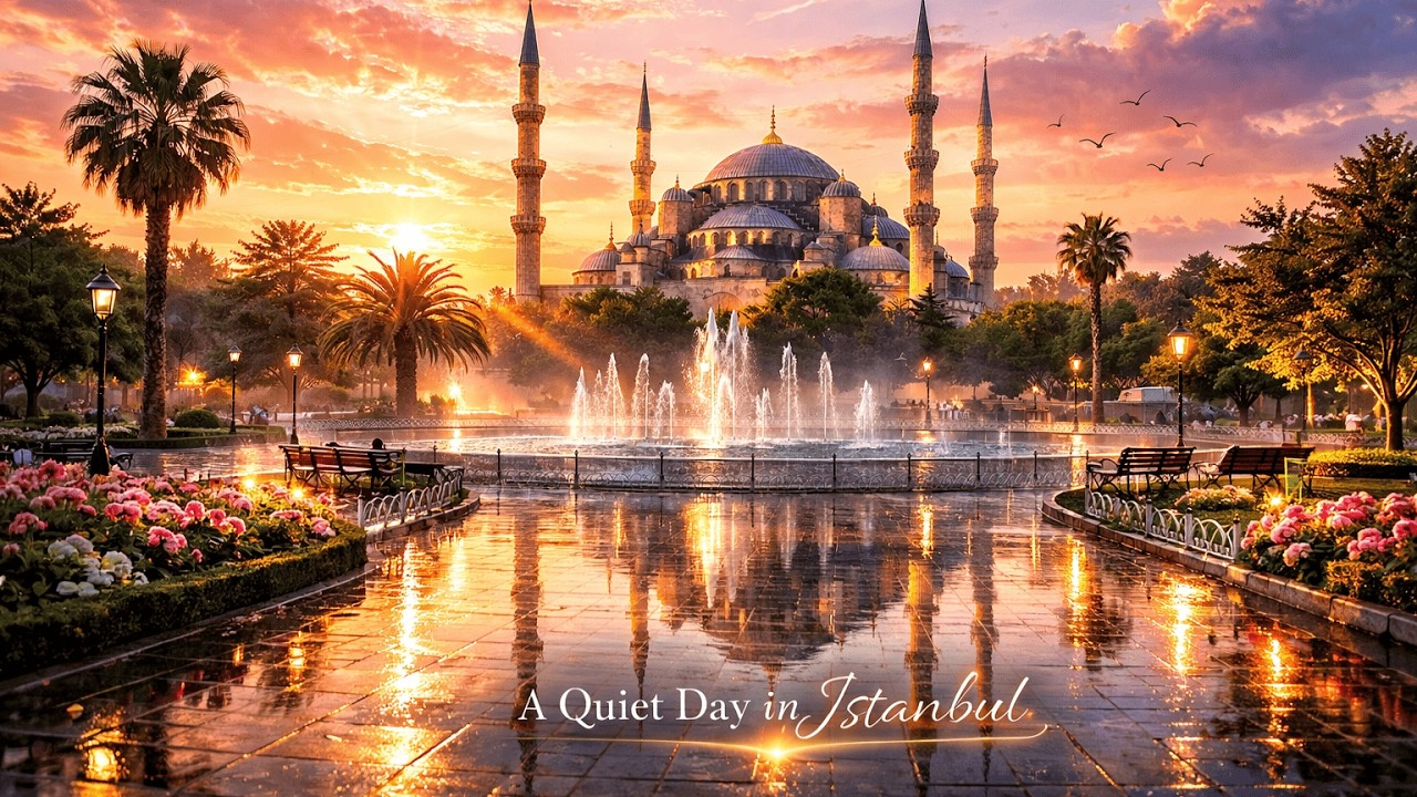 A Quiet Day in Istanbul | Blue Mosque Journey