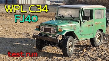 WPL C34_FJ40 test run_웨더링 바디_rusty
