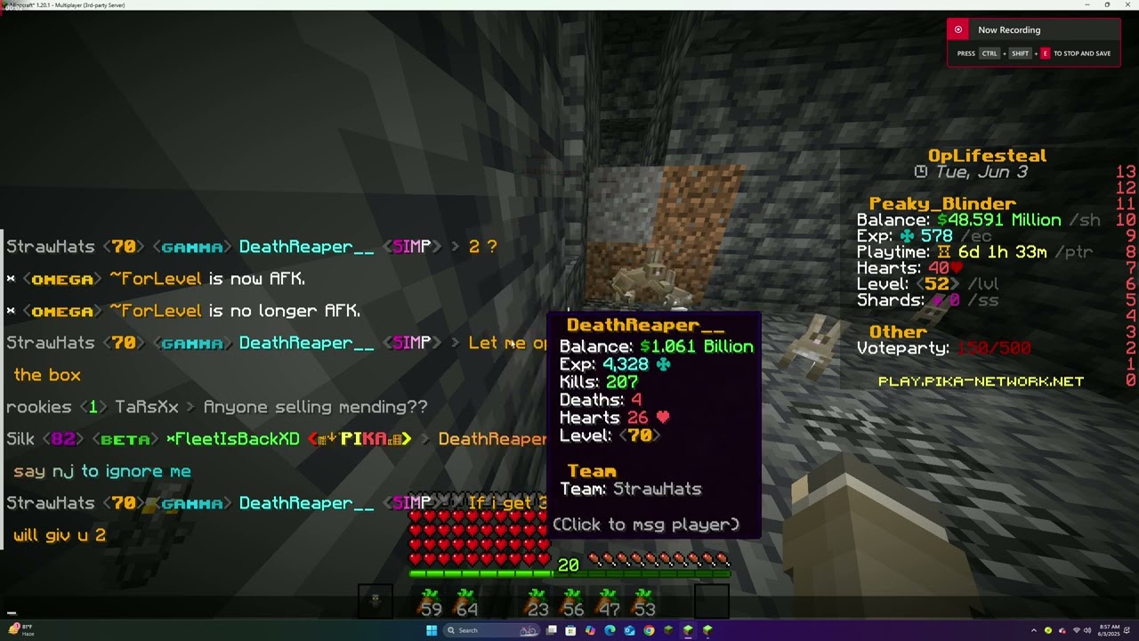 DeathReaper__ Spamming