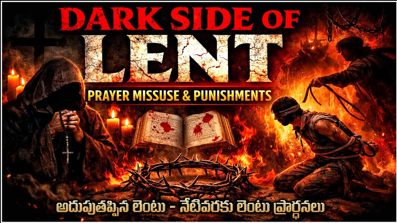 DARK SIDE OF LENT - LENT MISUSED AND PUNISHED - లెంట్ వెనుక చీకటి నిజాలు? లెంట్ ఎలా దారి తప్పింది?