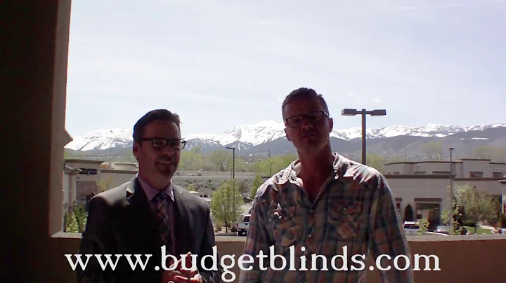 Mike Wood Spends Time with Scott Dangel from Budget Blinds!